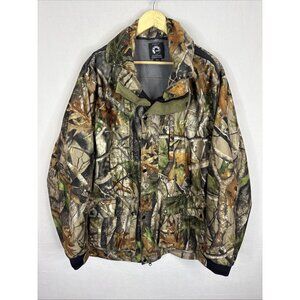 BRP Bombardier Can-Am Men’s Camo Jacket Large Vista Hunting Zip Up Outdoor Coat